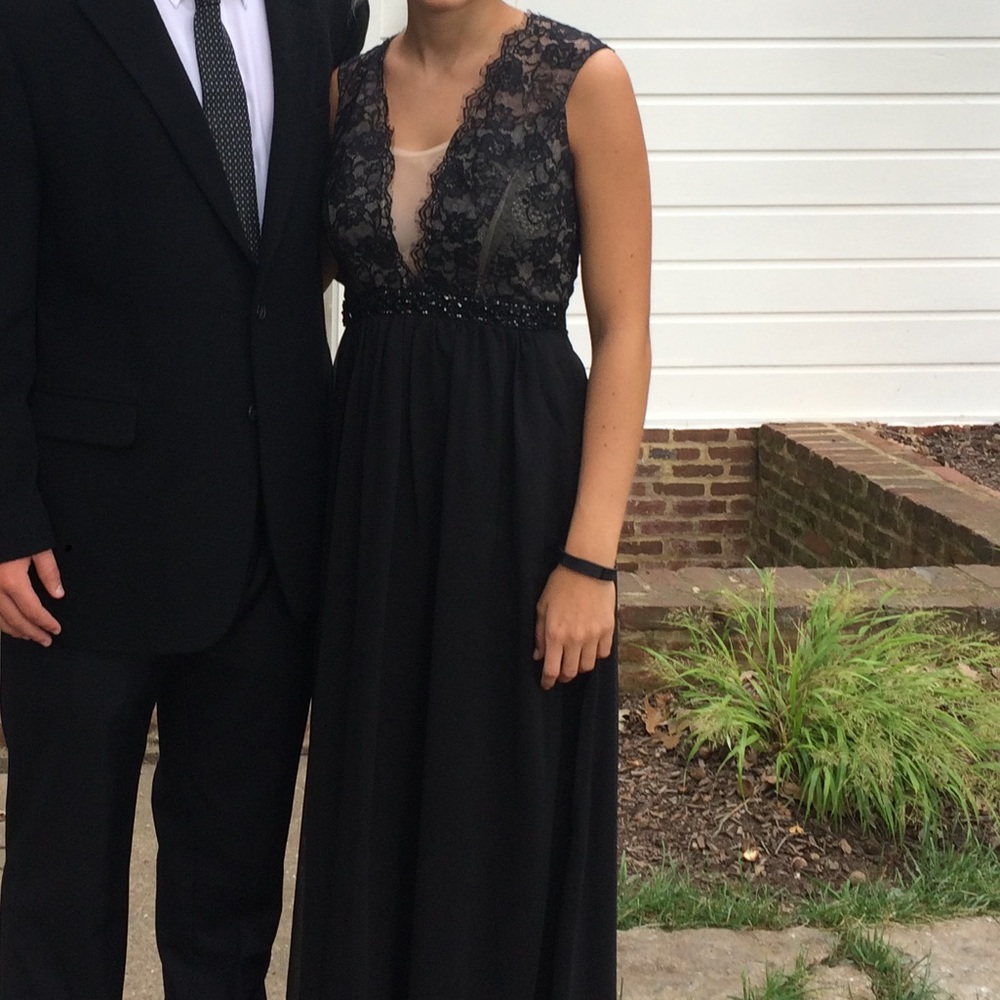 Black Long formal dress